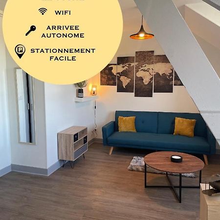 T2 4 Pers Face Gare Sncf Appart Hotel Le Cygne 6 Bourges Eksteriør bilde